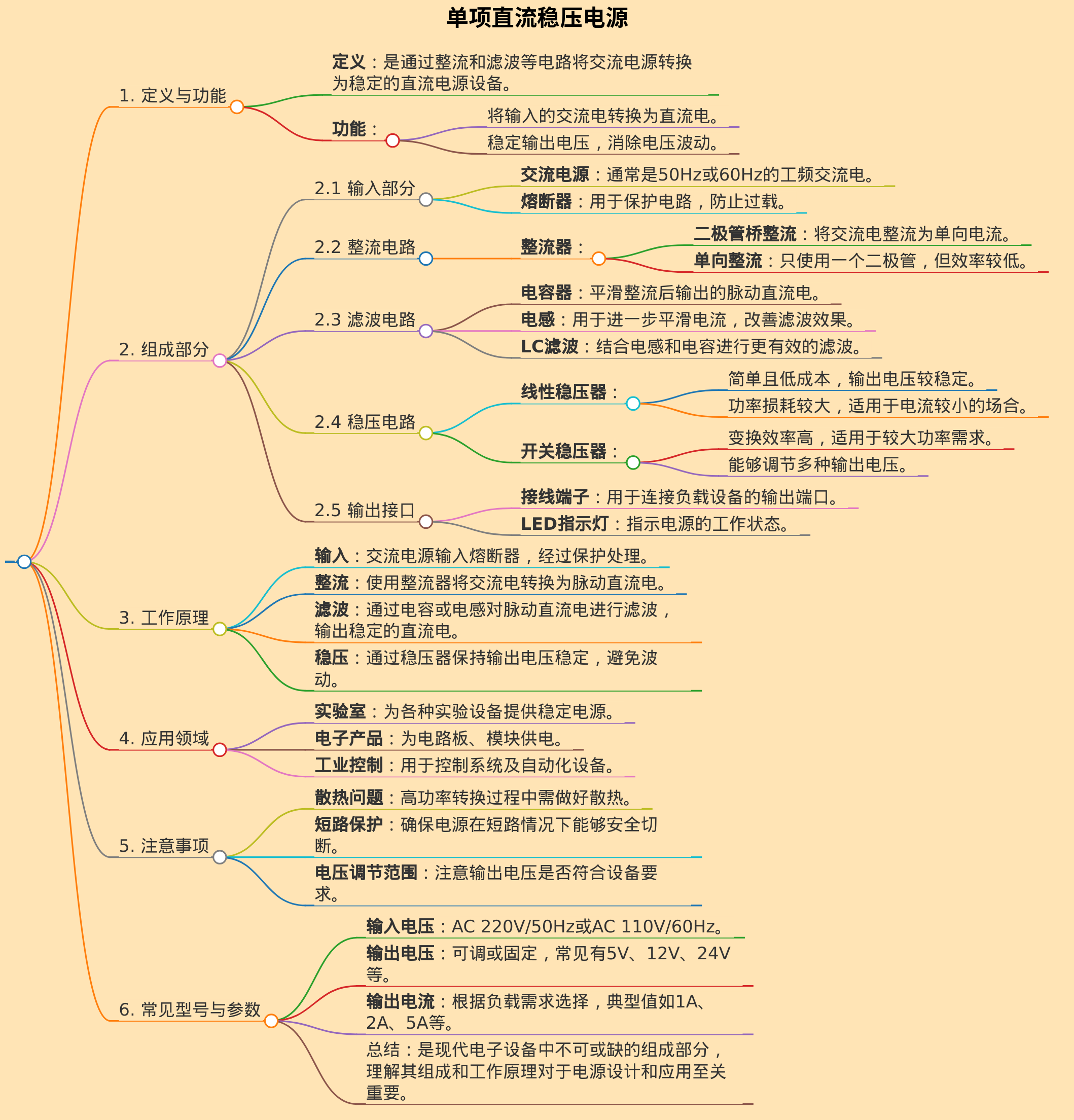 单项直流稳压电源